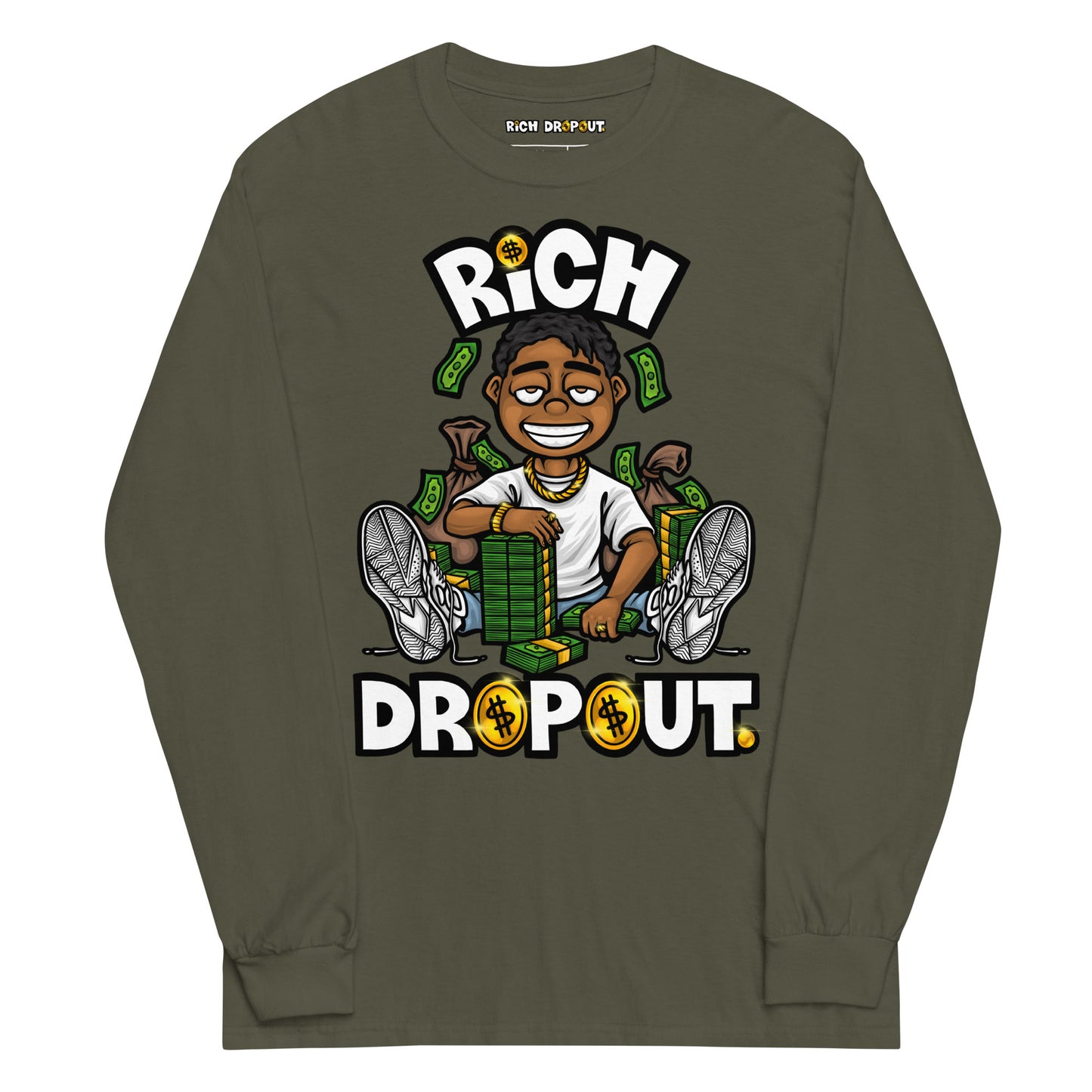 CLASSIC RICH DROPOUT Long Sleeve Shirt