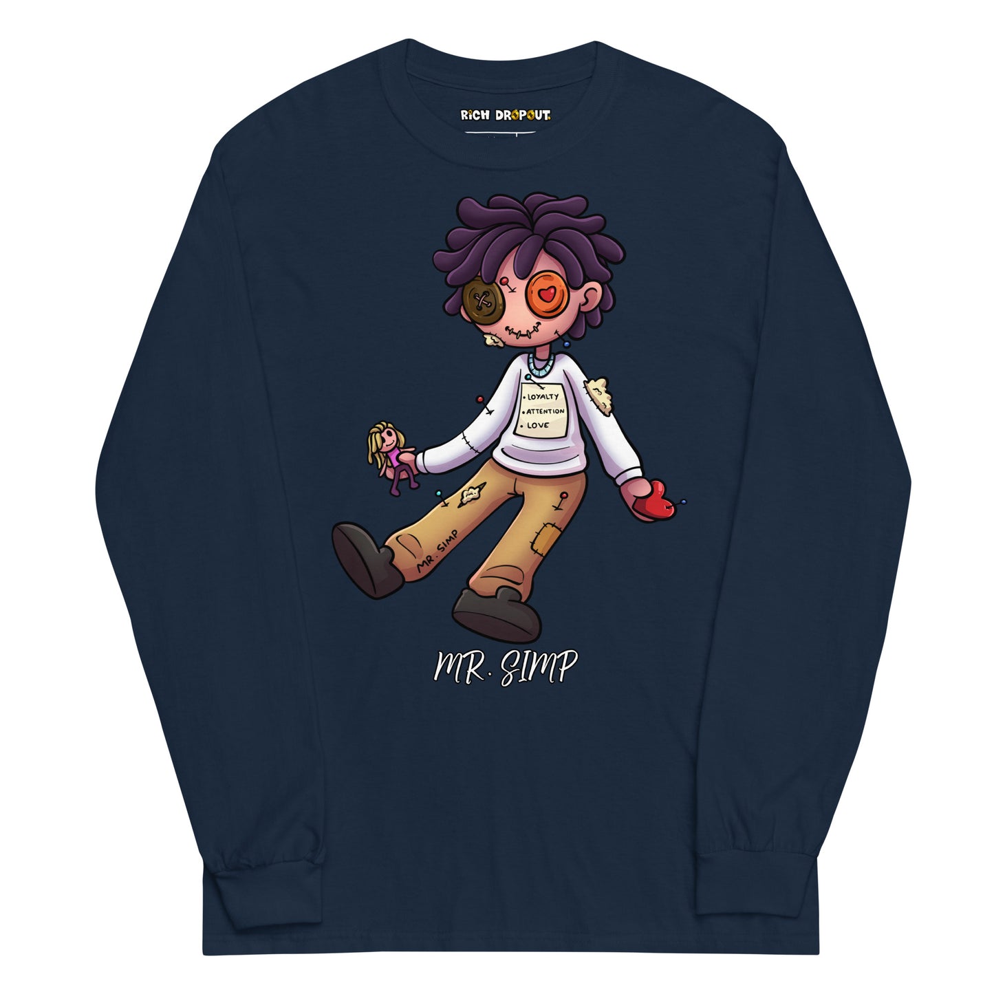 MR.SIMP Long Sleeve Shirt