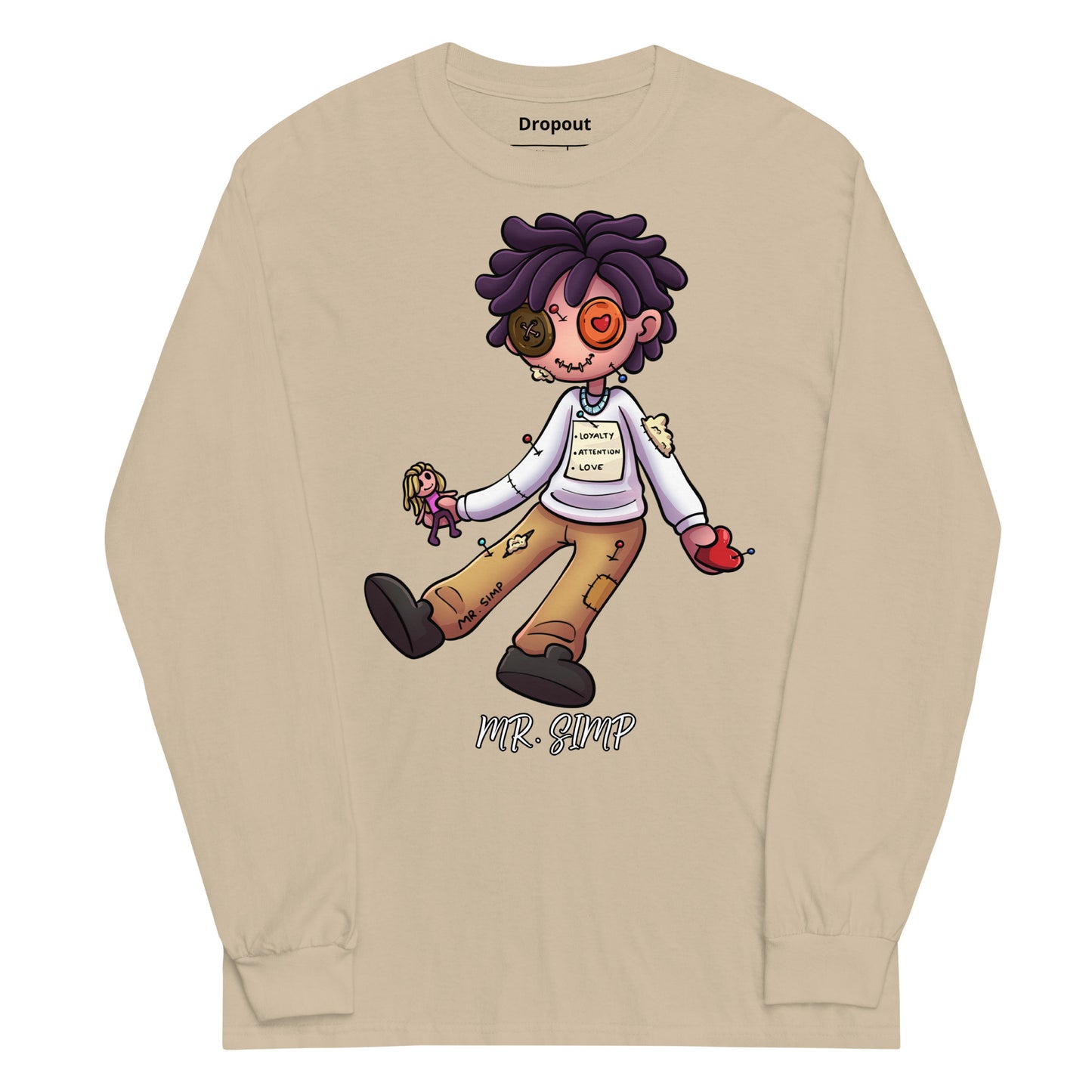 MR.SIMP Long Sleeve Shirt